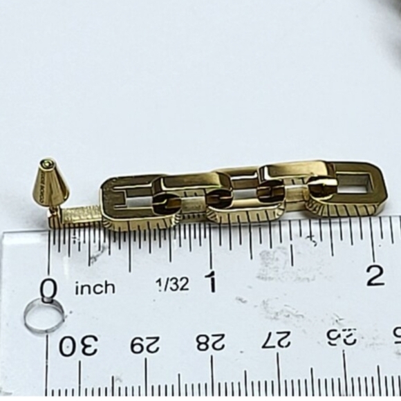 Eddie Borgo Chain Link Earrings - Picture 5 of 5